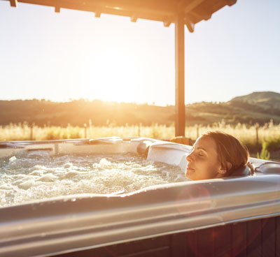 Relaxing Hot Tub